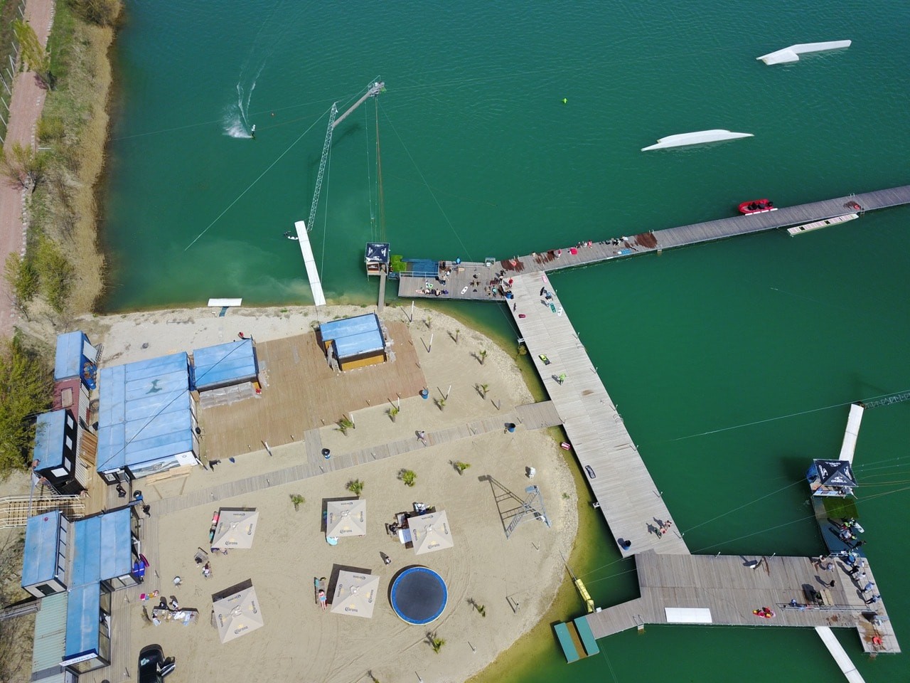 Les Wakeparks à Budapest